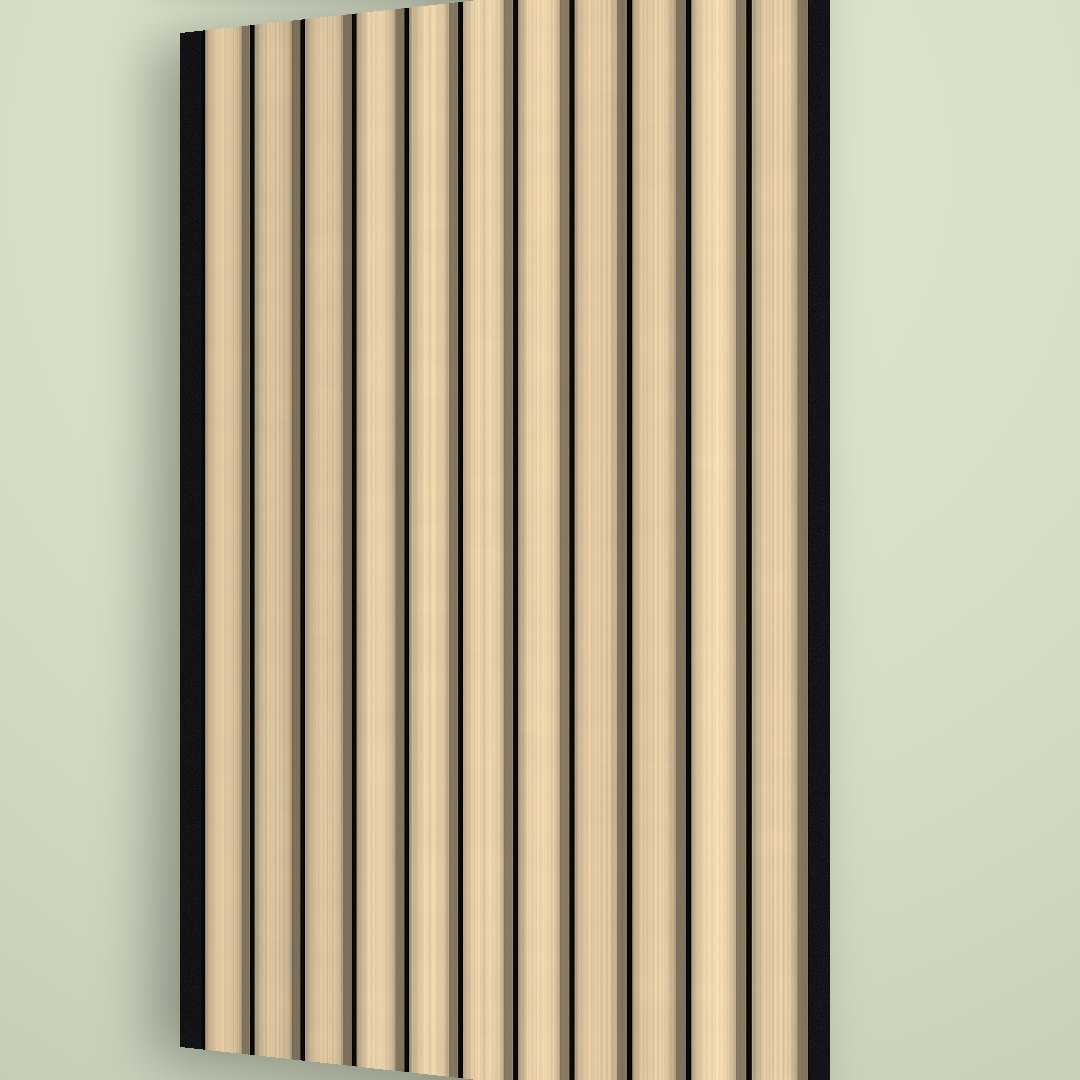 Cantera Slatted Wall Board — Natural