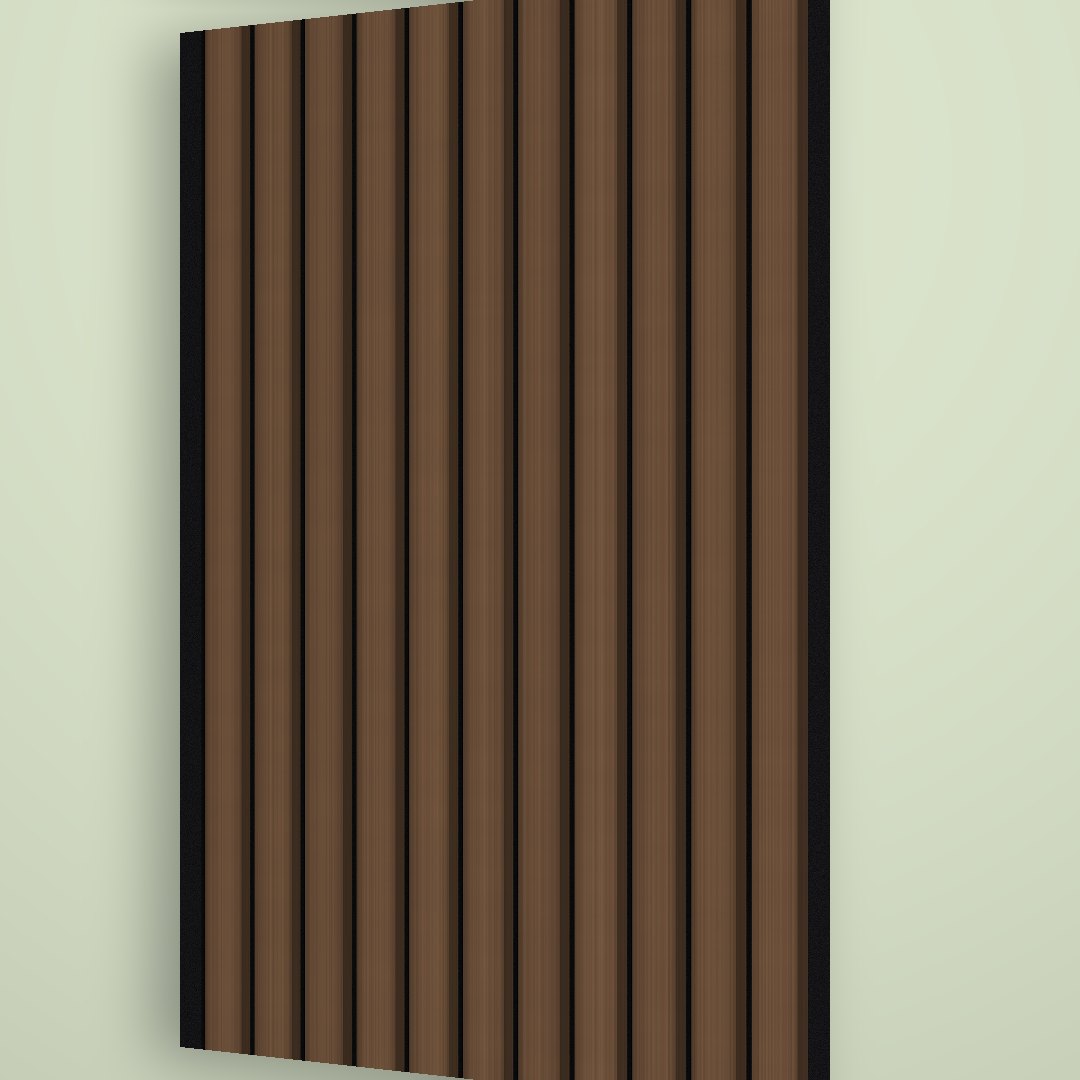 Cantera Slatted Wall Board — Smoked Oak